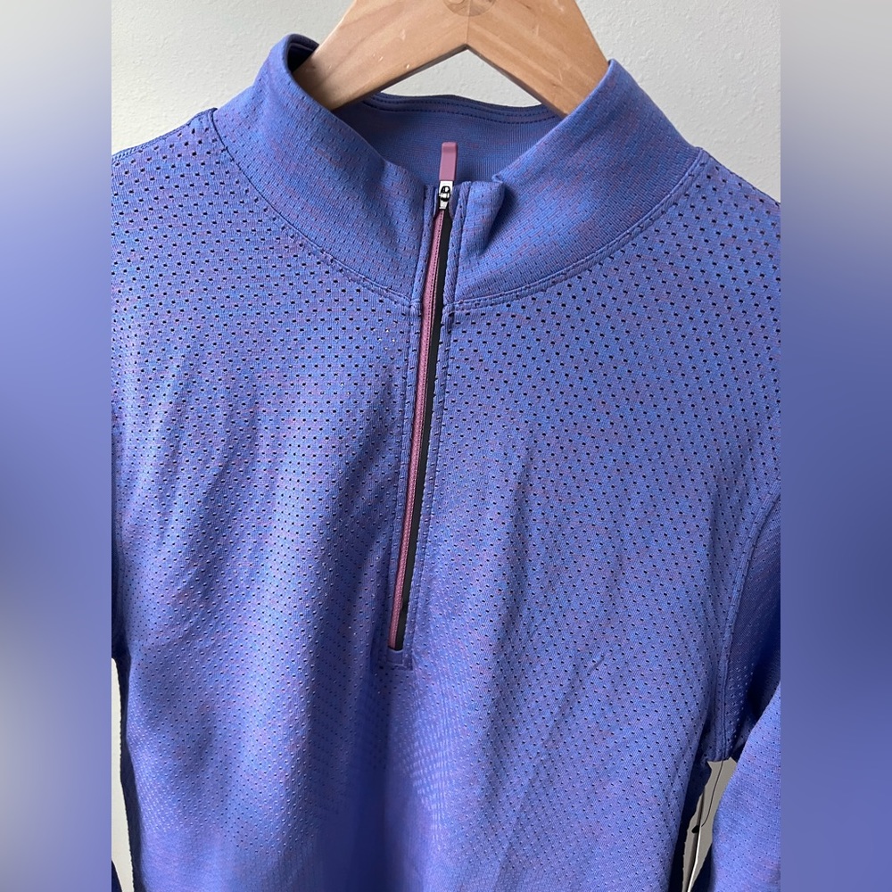lululemon athletica Metal Vent Breathe Long Sleeve 1/4-Zip Pullover-Sz Small